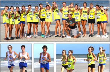 The Fernandina Beach High School cross country teams competed in the Fletcher Nor’Eastern 5K Classic.