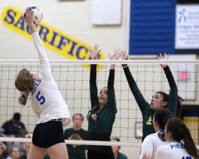 The Fernandina Beach High School volleyball team hosted Yulee Tuesday. The host Lady Pirates won 3-1, pushing their record to 3-0.