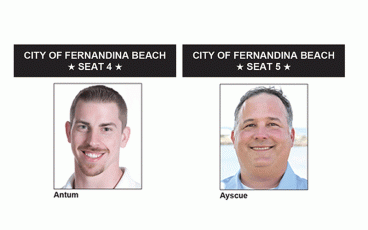 Antum and Ayscue are the winners of the Fernandina Beach city runoff election on Tuesday.