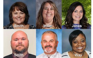 Superintendent of Schools, Kathy Burns, recently announced newly appointed administrators for the 2023-24 school year. Submitted photos