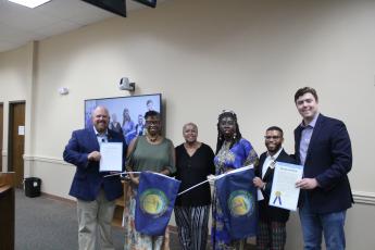 The City of Fernandina Beach and Nassau County Board of County Commissioners came together to proclaims the week of July 28 through August 5, 2023 as “Gullah/Geechee Nation Appreciation Week.” Photo by Julia Roberts/News-Leader