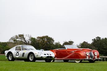 A record 27,000 automotive enthusiasts celebrated car culture over the four-day motoring event. 1962 Ferrari 250 GTO and 1947 Delahaye 135MS Narval Cabriolet named Best in Show at The Amelia. Photo by Hagerty