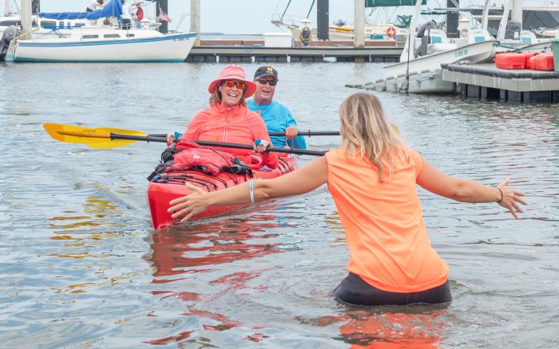 Paddling for heroes raises awareness of veteran suicide. Photos by Mariah Lovin/Special