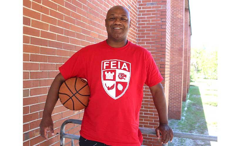 Scotty Mason, longtime coach and trainer, is offering basketball training at Peck Gym for girls and boys ages 8-18. Photo by Beth Jones/News-Leader