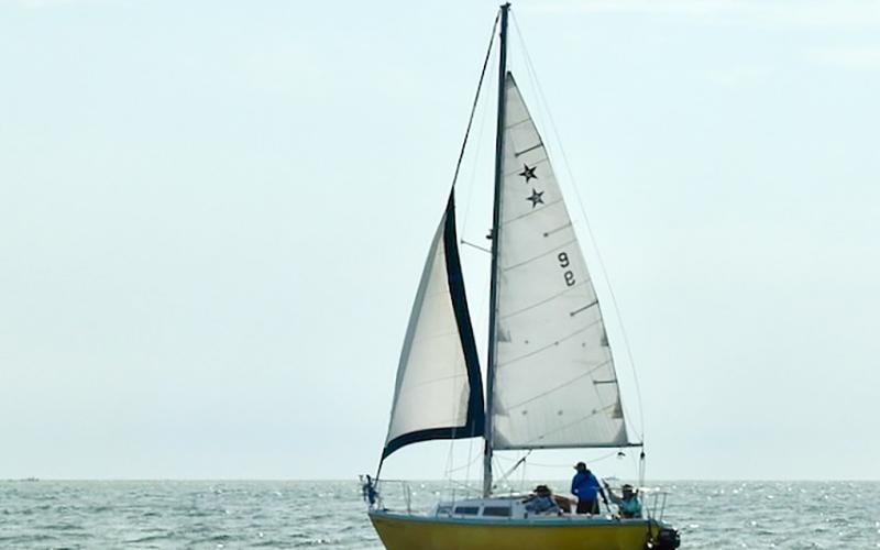 Sixth race of season for sailing club