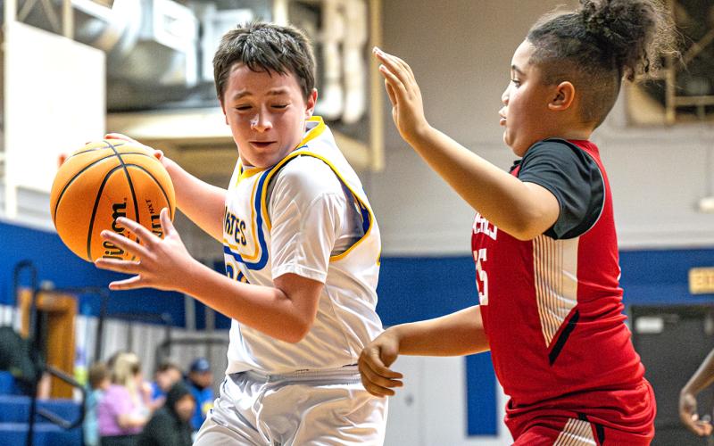 Middle school junior varsity boys hoops tourney held. Photos by Penny Glackin/News-Leader