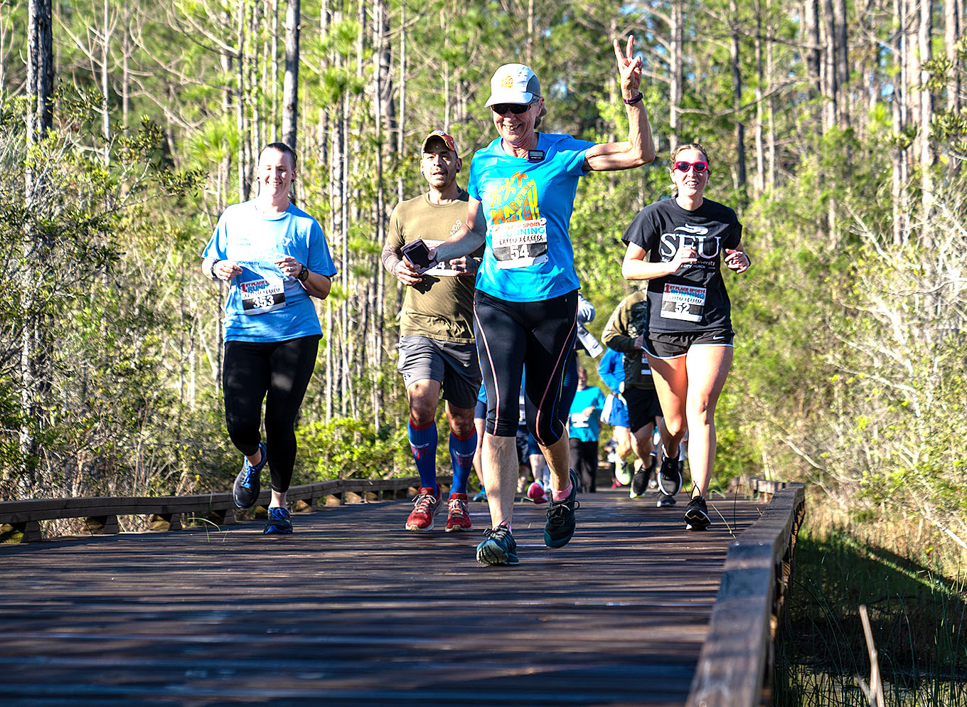 Running wild at Wildlight's Run Wild 5K and Fun Run. Submitted photo