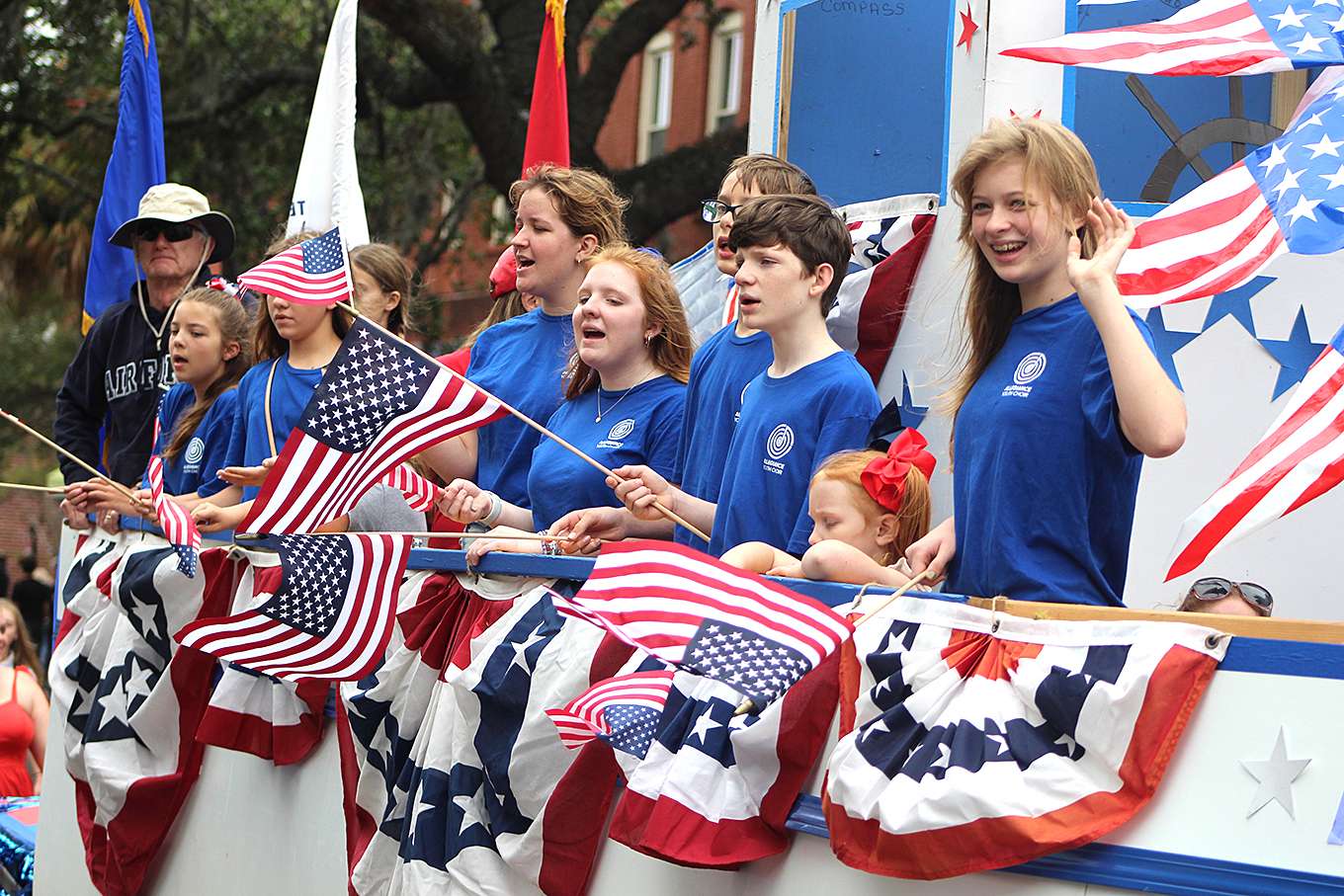 2023 Veterans Day Parade in downtown Fernandina Beach. Photo by Beth Jones/News-Leader