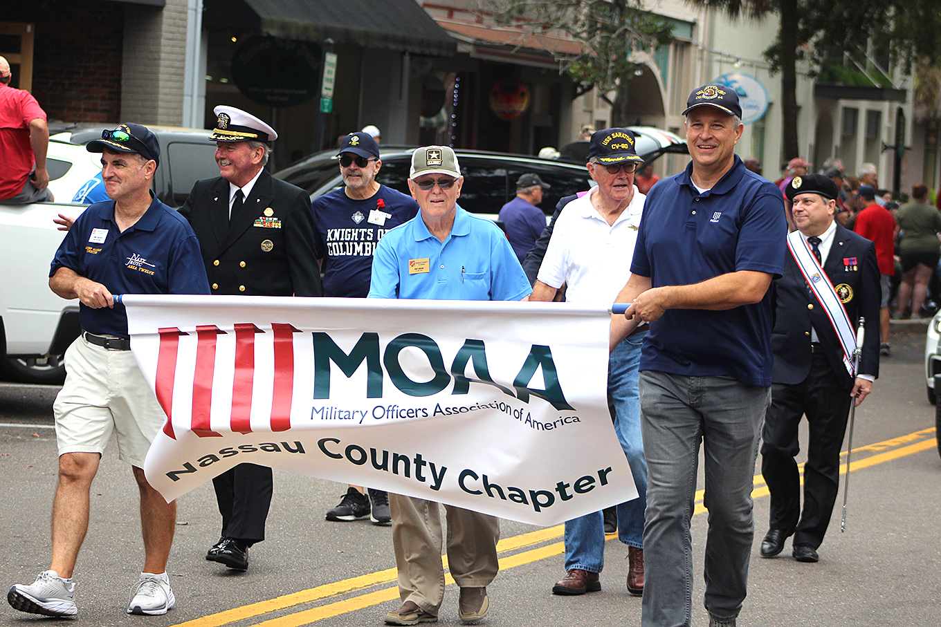 2023 Veterans Day Parade in downtown Fernandina Beach. Photo by Beth Jones/News-Leader