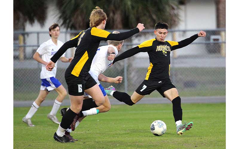 Hornets edge Pirates in district semifinal match. Photos by Beth Jones/News-Leader
