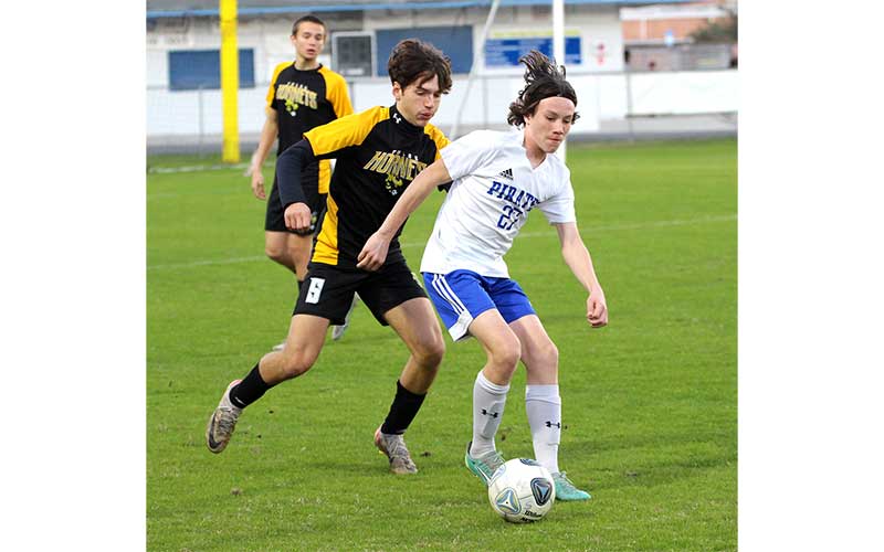 Hornets edge Pirates in district semifinal match. Photos by Beth Jones/News-Leader