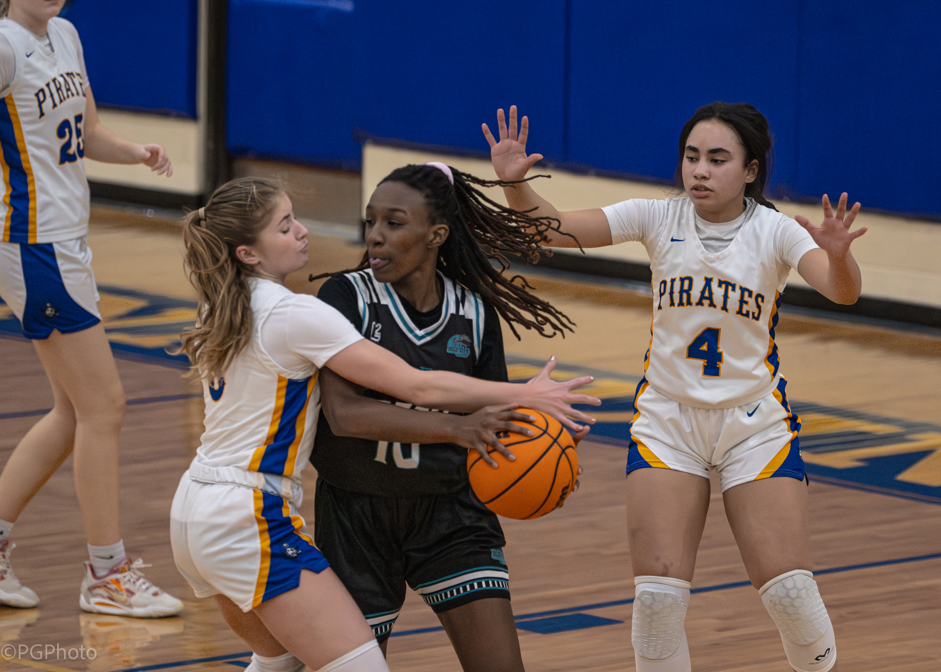 The Fernandina Beach High School girls basketball team beat KIPP Bold City 54-8 Tuesday night.  Photos by Penny Glackin/Special