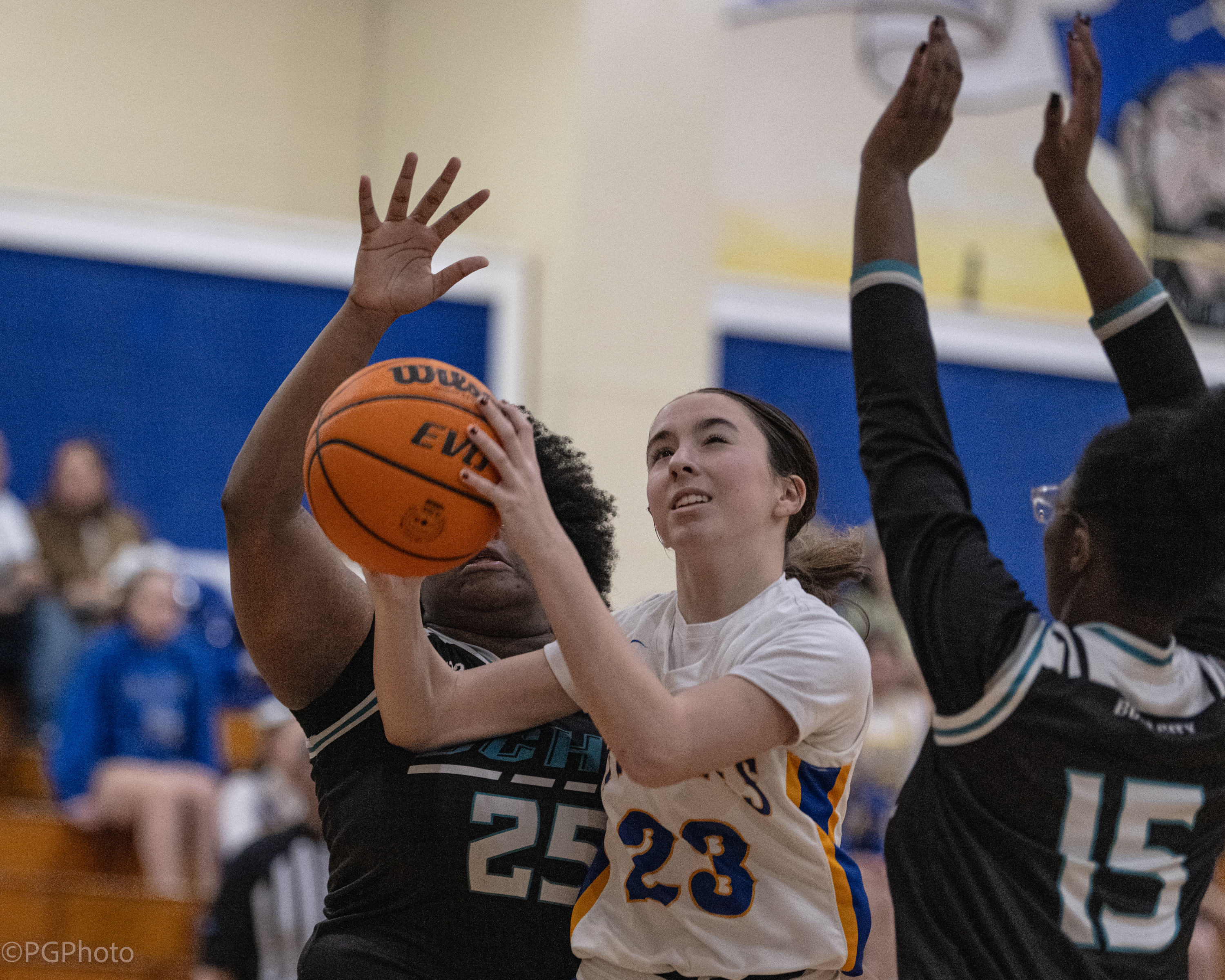 The Fernandina Beach High School girls basketball team beat KIPP Bold City 54-8 Tuesday night.  Photos by Penny Glackin/Special