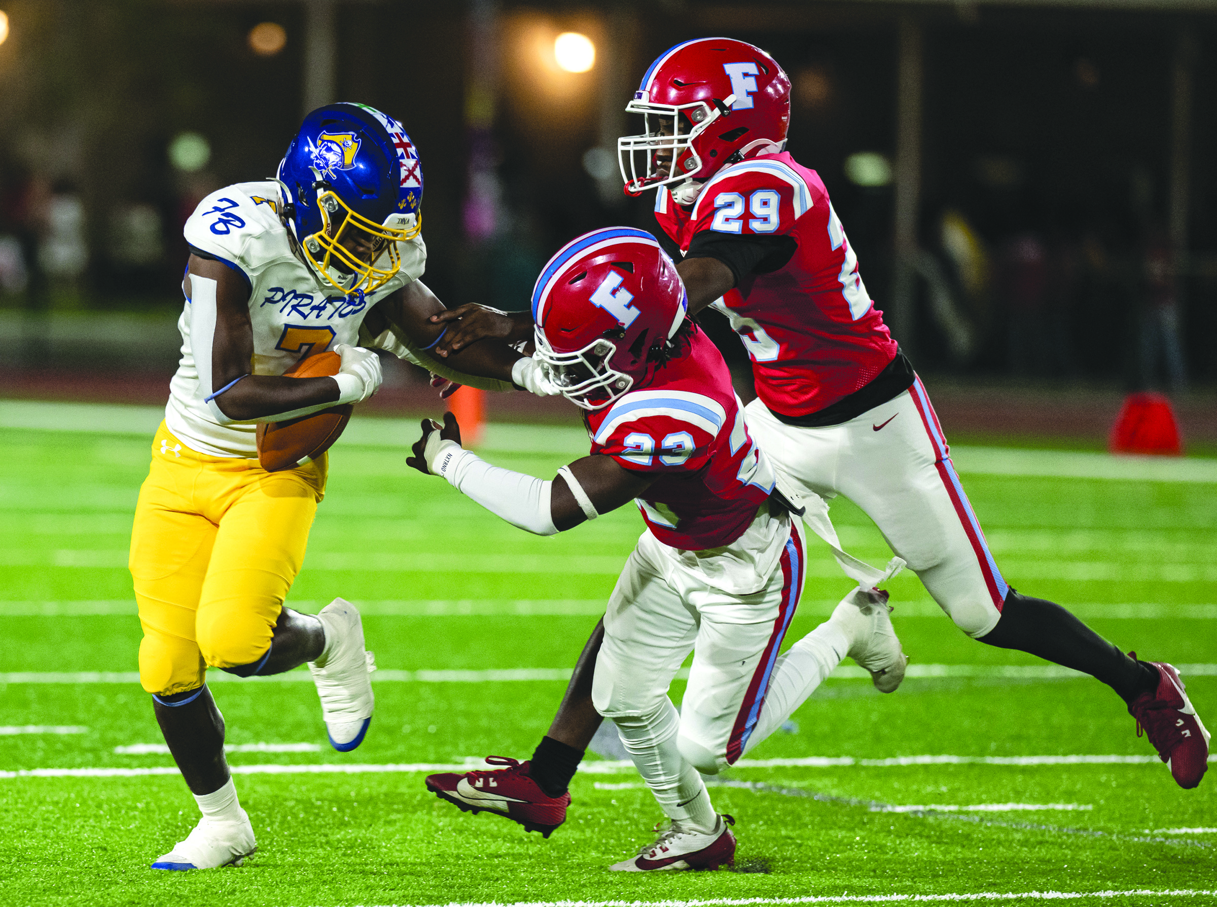 Pirates advanced to the Atlantic Division title game. Photos by Penny Glackin/Special