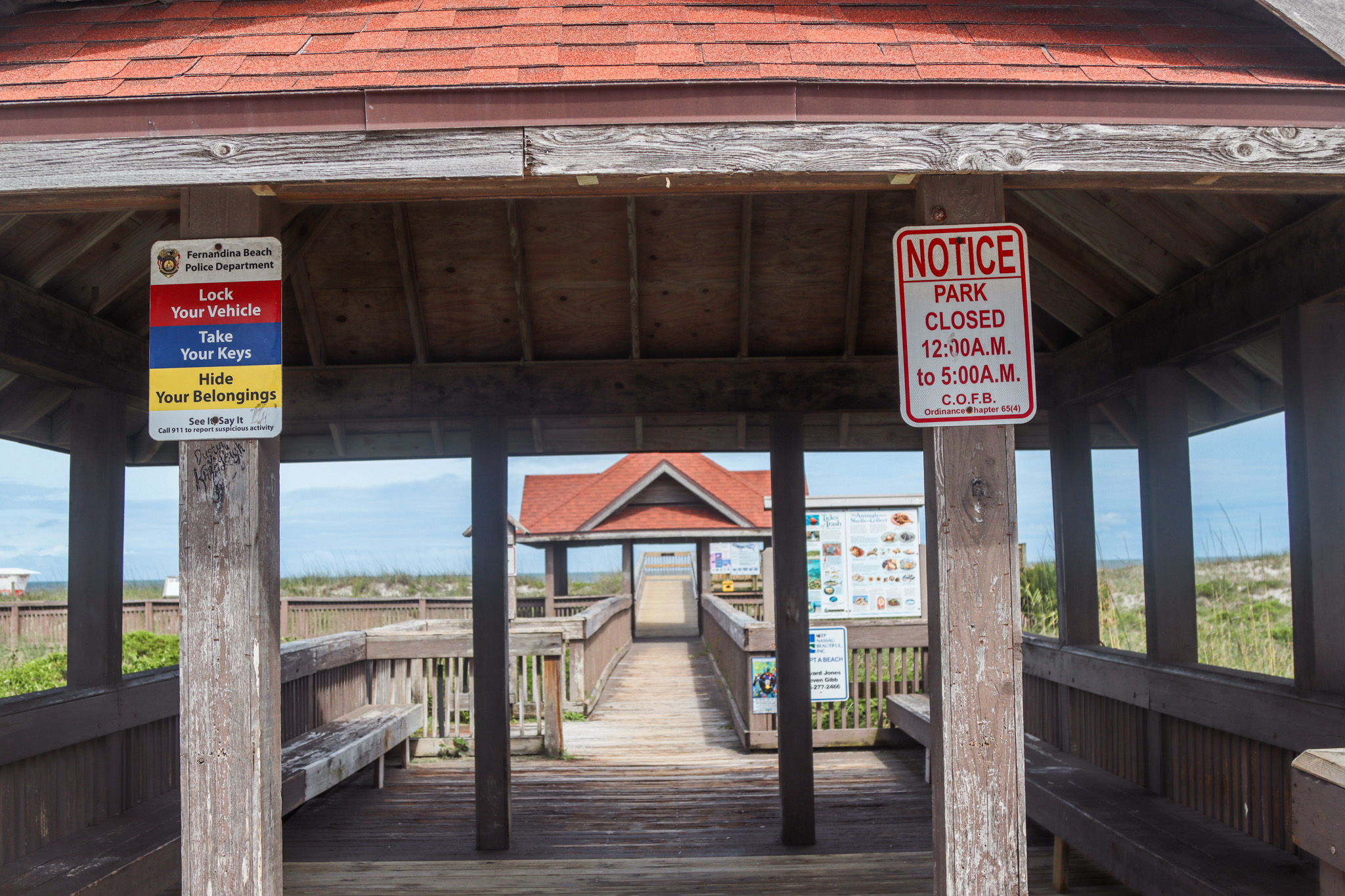 Seaside Park has restrooms, parking and an ADA-accessible beach access. Photo by Ashley Chandler/News-Leader