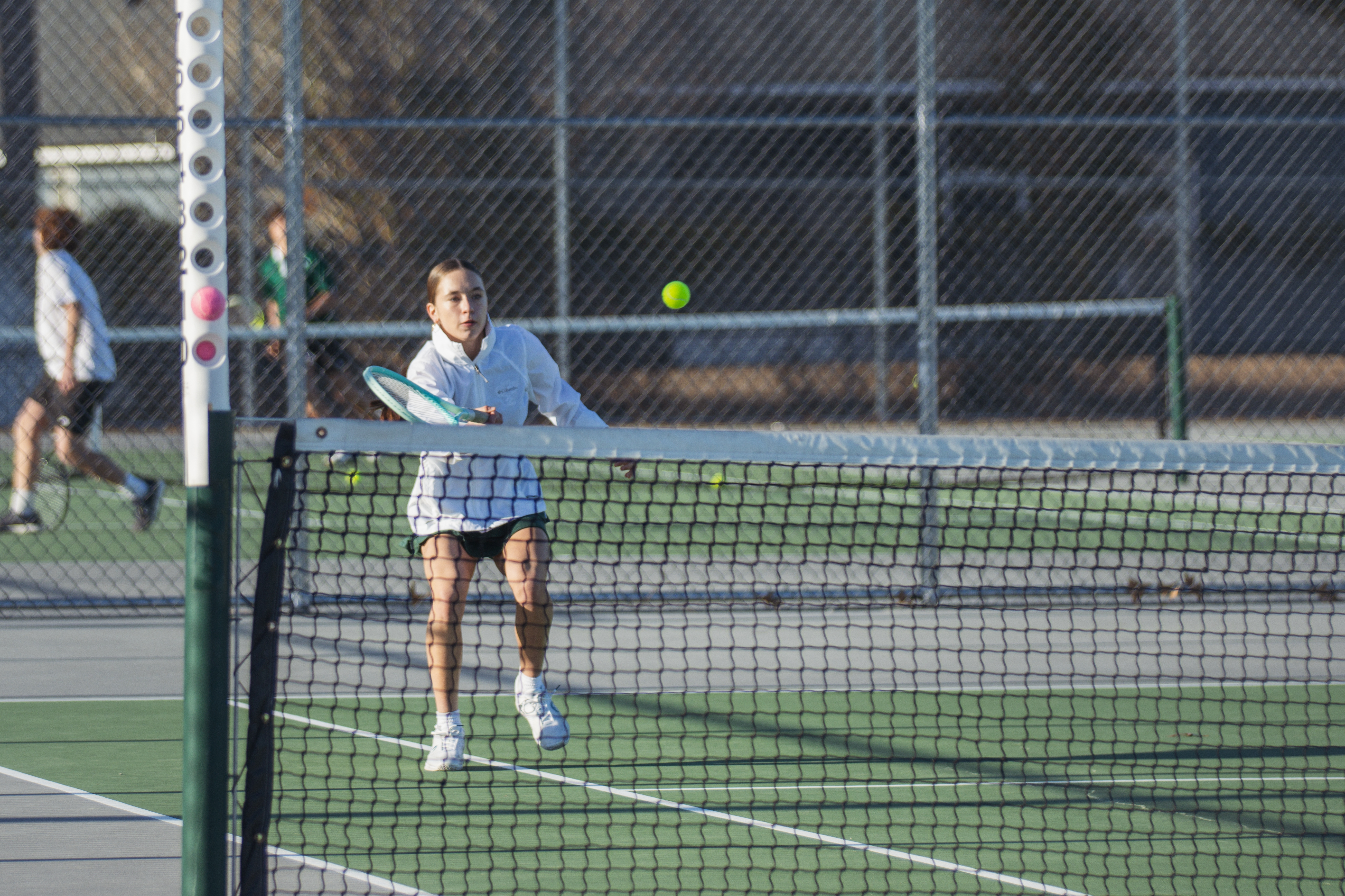 Yulee High School tennis faced off against Hilliard on Feb. 12. Photo by Ashley Chandler/News-Leader