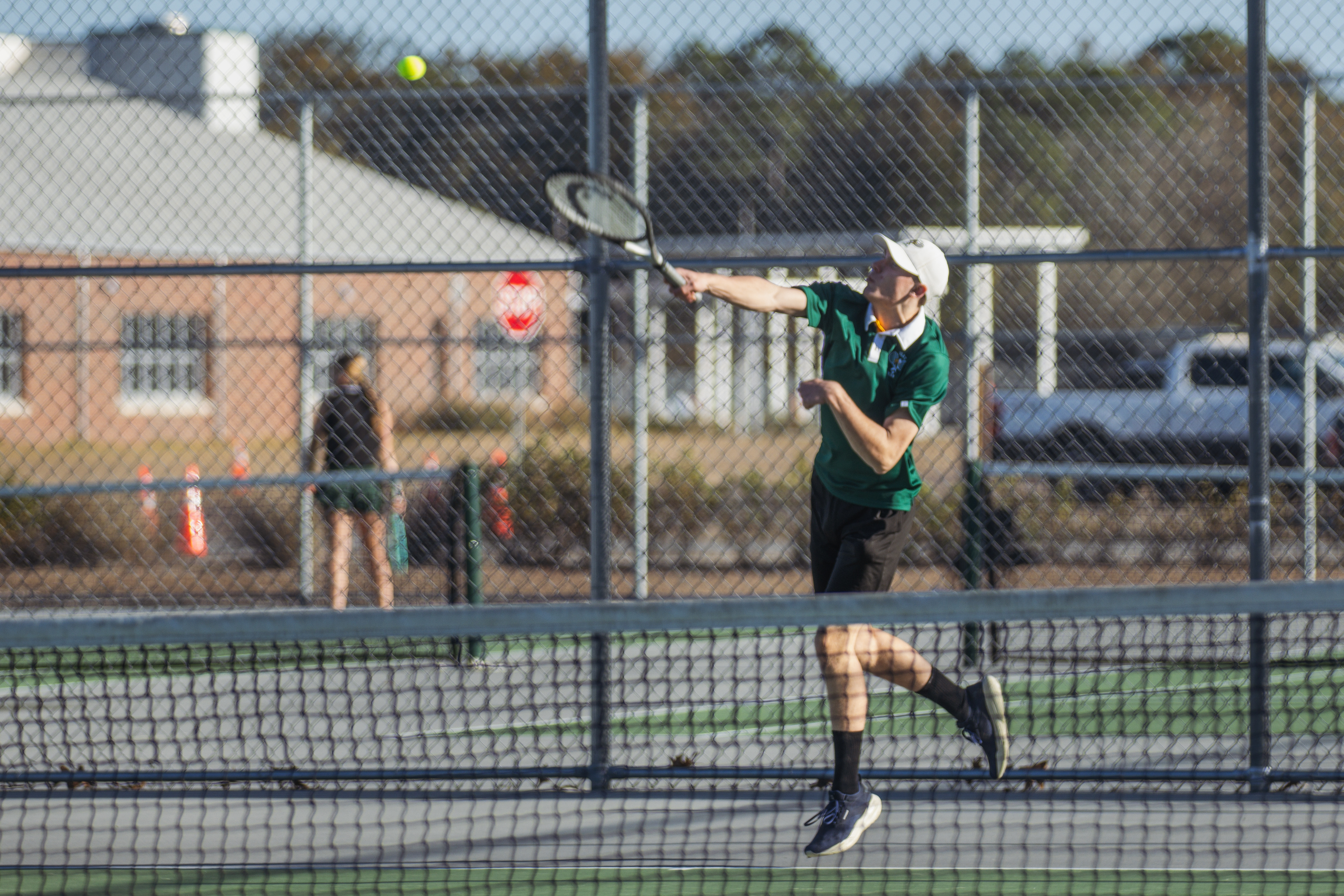 Yulee High School tennis faced off against Hilliard on Feb. 12. Photo by Ashley Chandler/News-Leader
