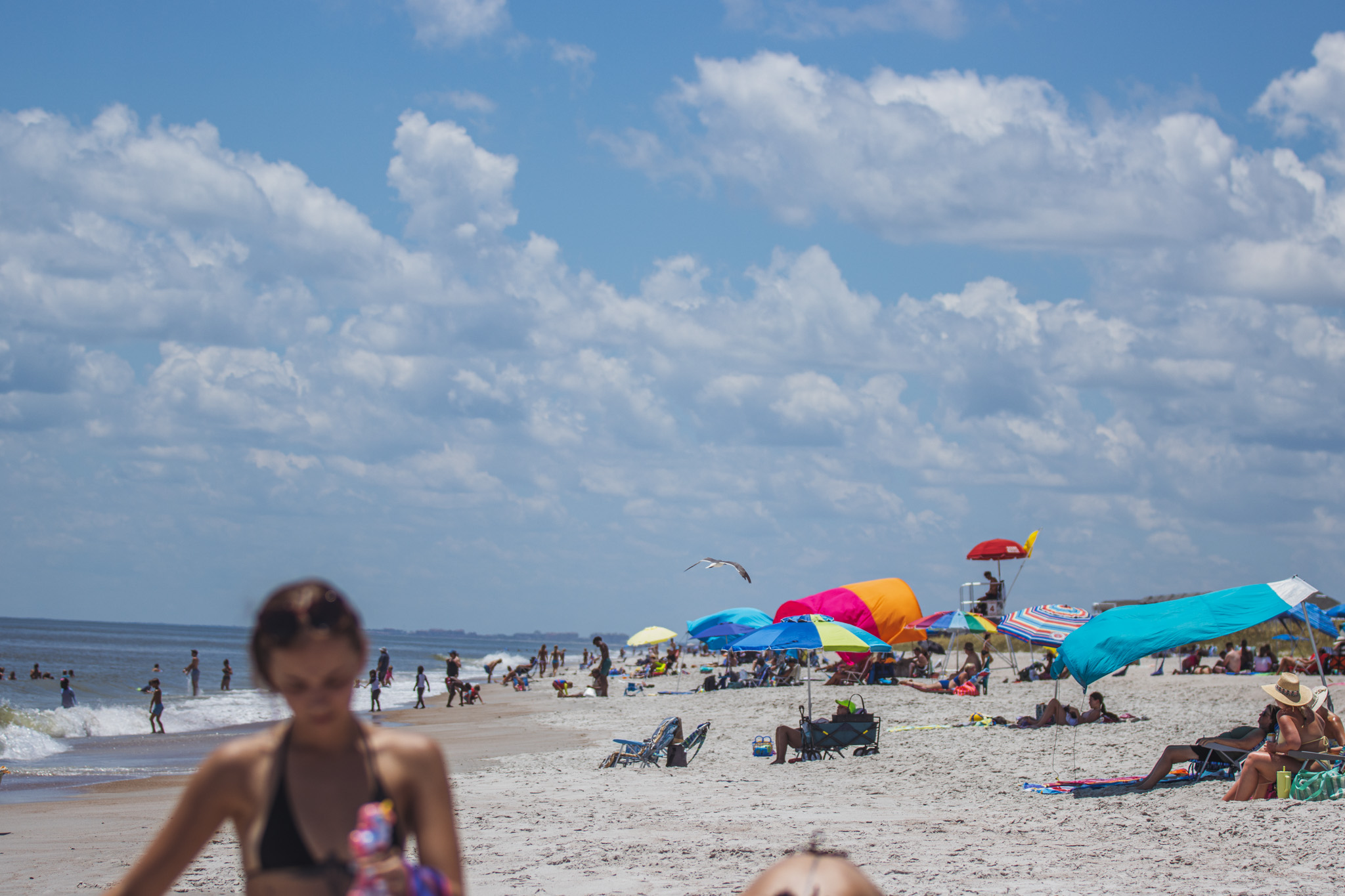 Main Beach on July 7.  Photo by Ashley Chandler/News-Leader