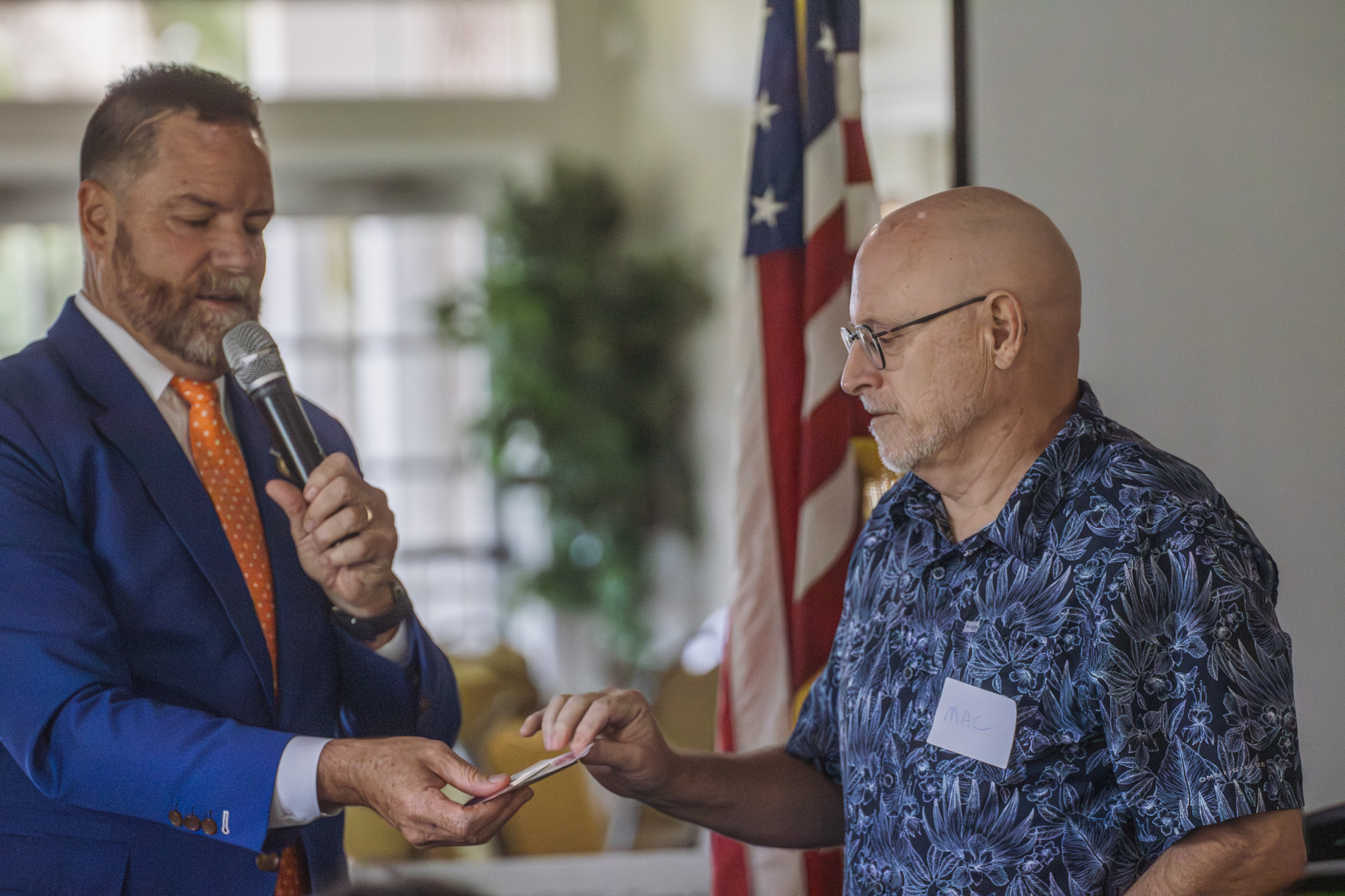 U.S. Rep. Aaron Bean spoke at a Federated Republican Women of Nassau meeting at Fernandina Beach Golf Club on Friday. Nick Blank/News-Leader