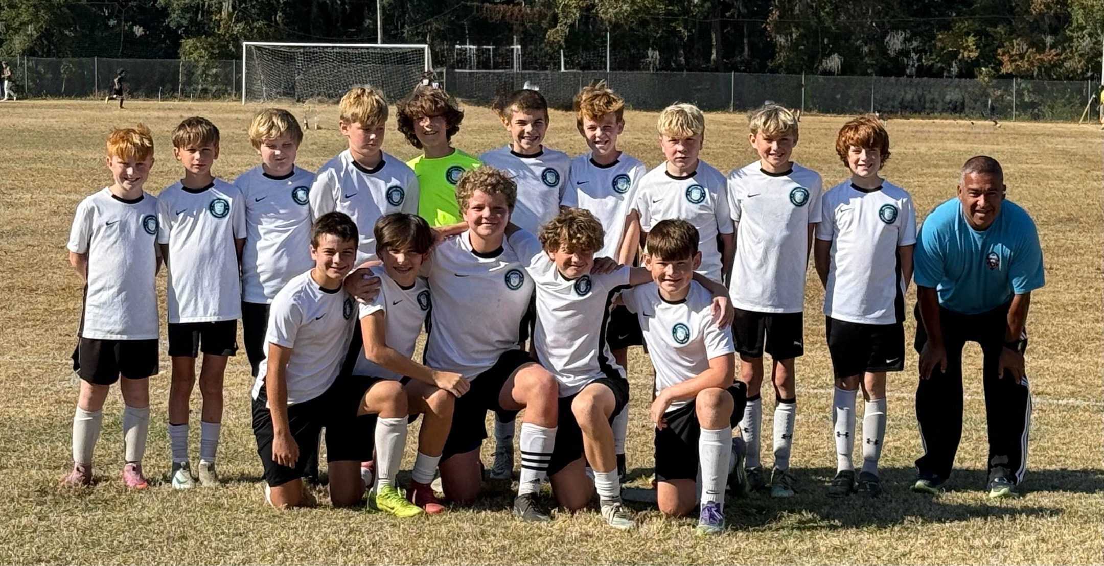 Amelia Island Youth Soccer U14 boys. Submitted