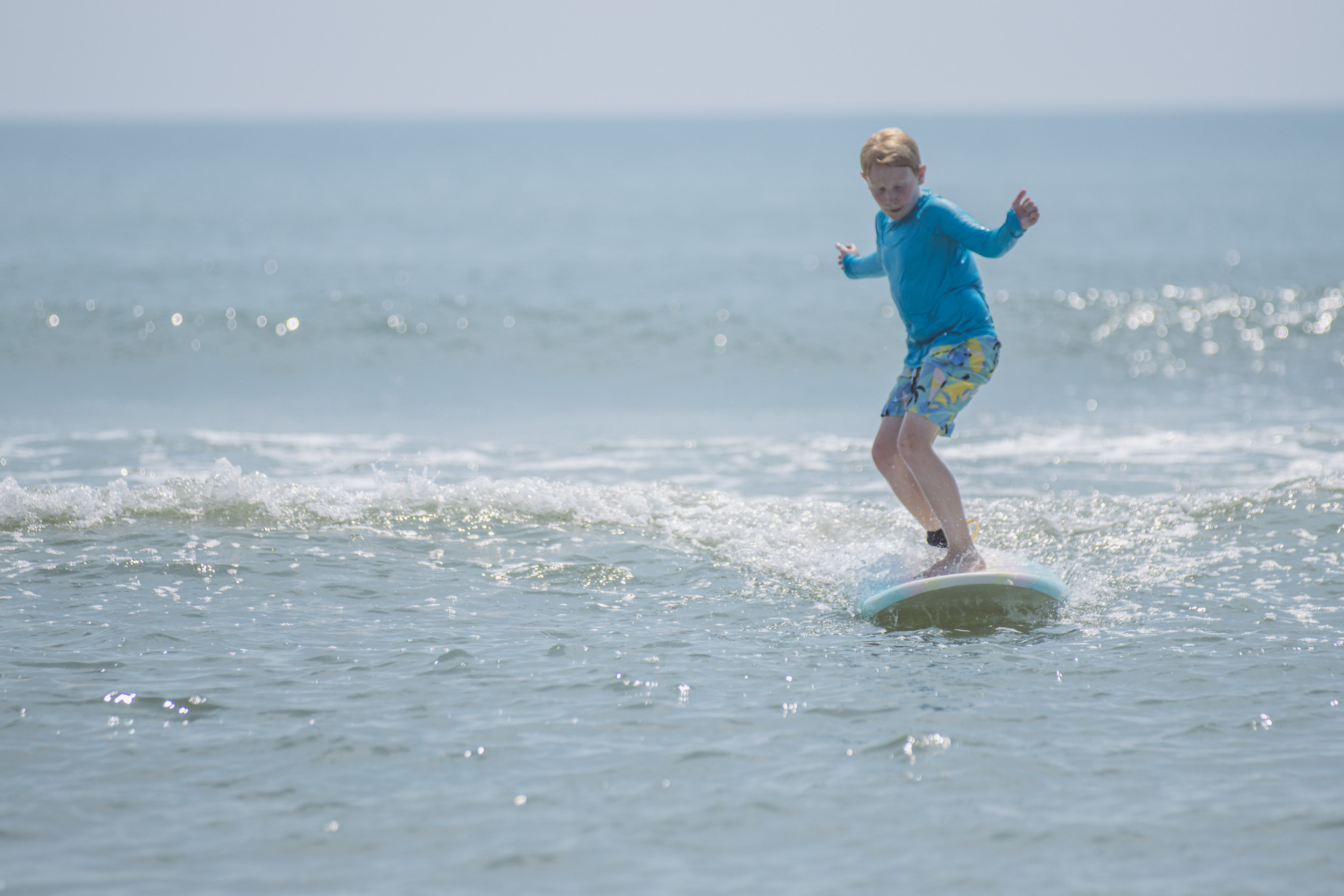 Local youth take part in the Surf Asylum clinic Monday morning on Amelia Island. Photo by Ashley Chandler/News-Leader