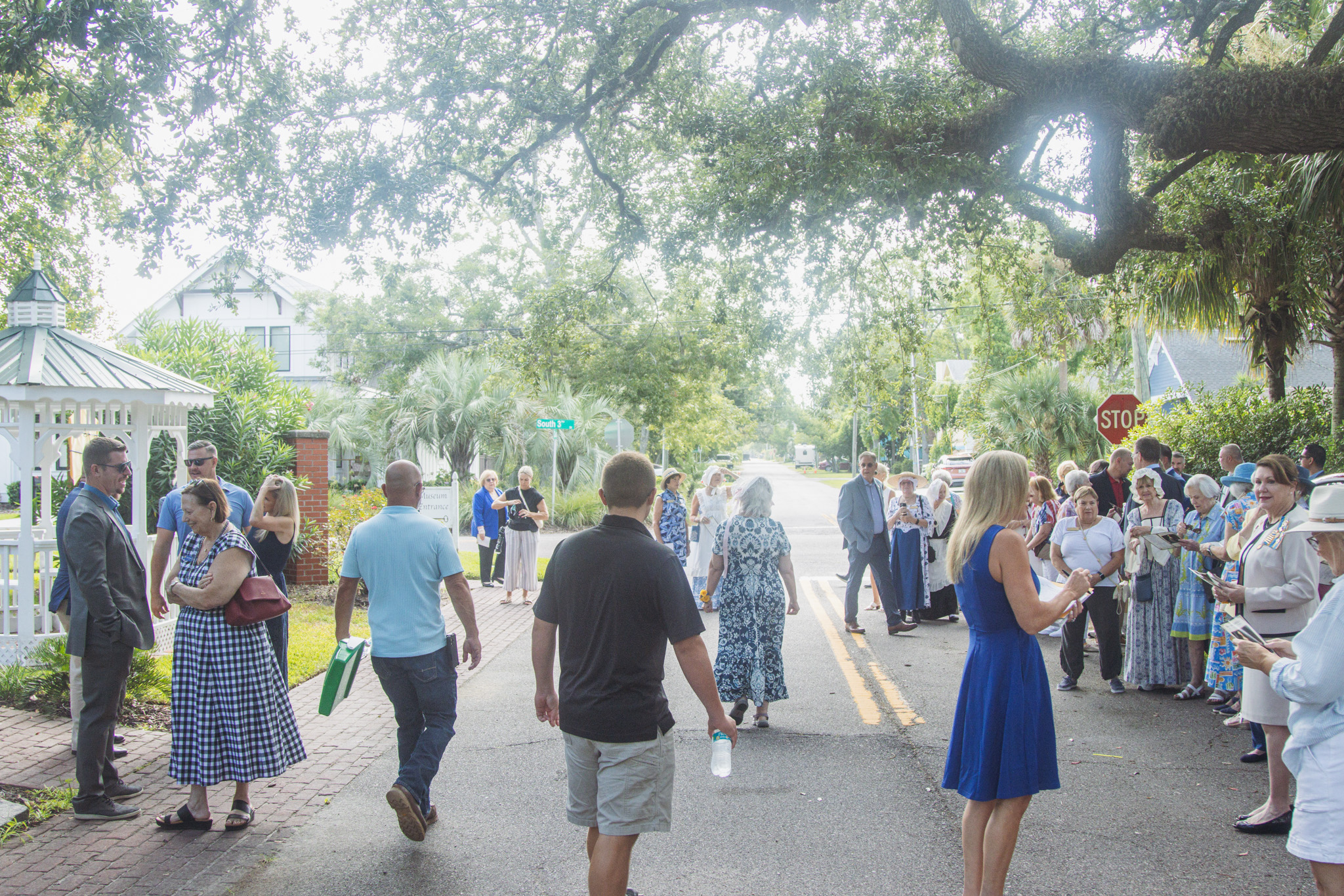 The Princess Amelia historical marker was unveiled Saturday at the Amelia Island Museum of History. Photo by Ashley Chandler/News-Leader
