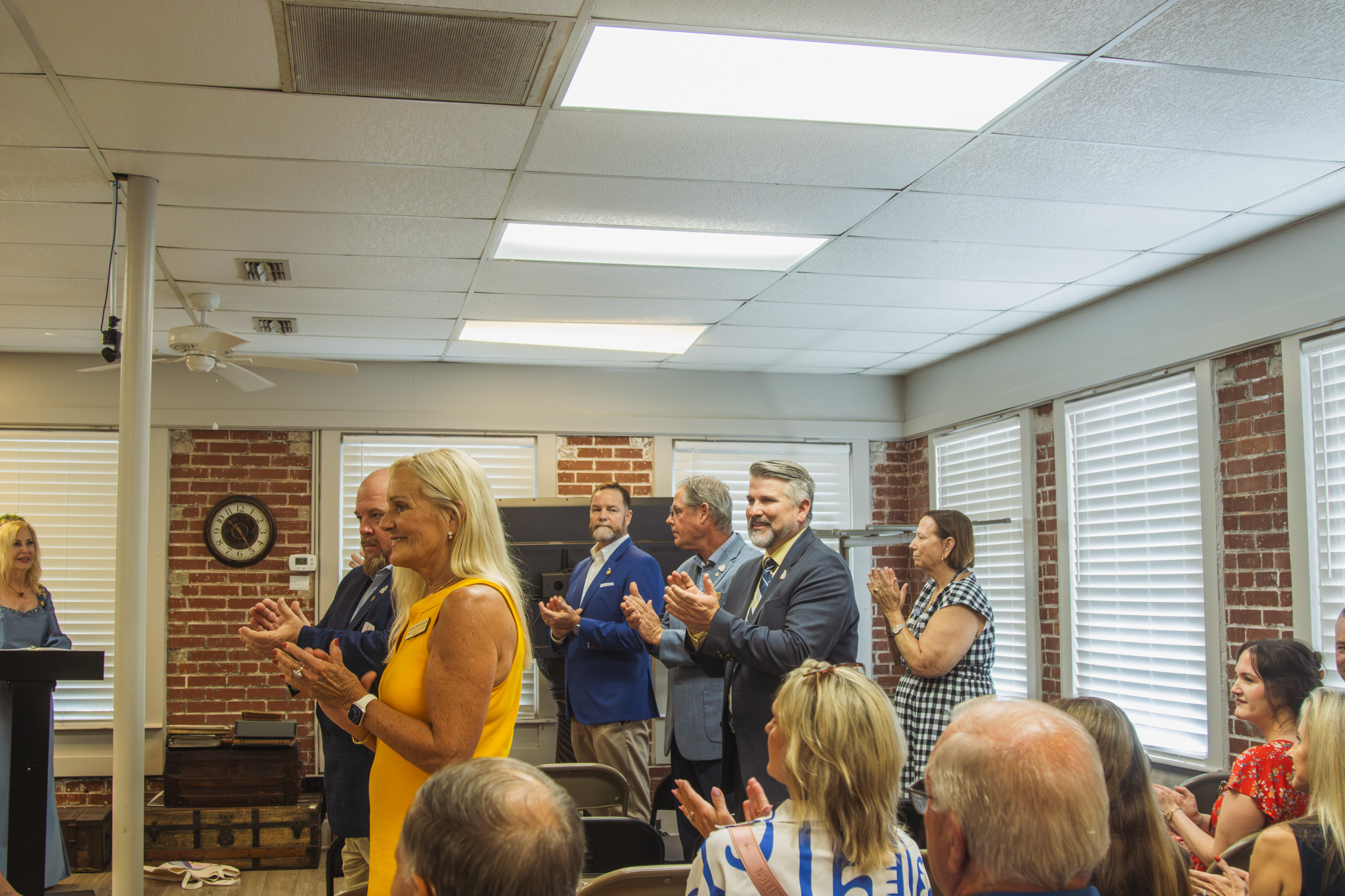 The Princess Amelia historical marker was unveiled Saturday at the Amelia Island Museum of History. Photo by Ashley Chandler/News-Leader