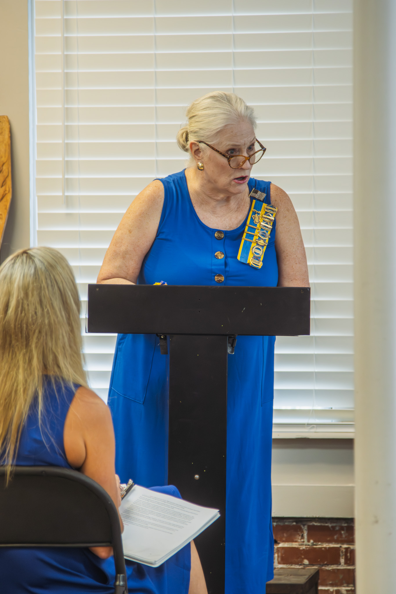 The Princess Amelia historical marker was unveiled Saturday at the Amelia Island Museum of History. Photo by Ashley Chandler/News-Leader
