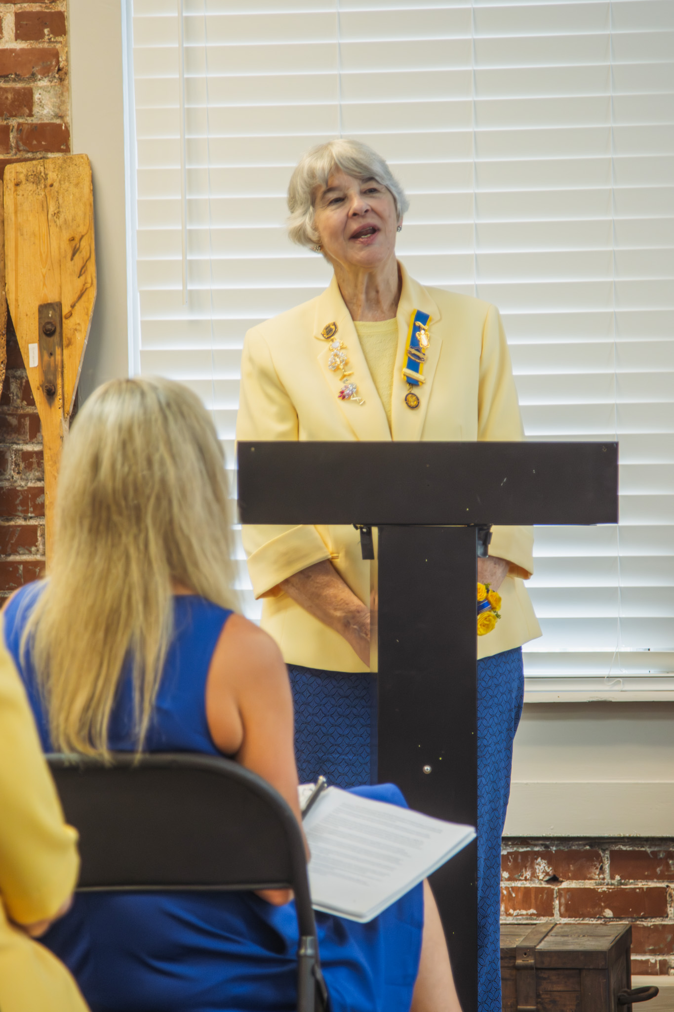 The Princess Amelia historical marker was unveiled Saturday at the Amelia Island Museum of History. Photo by Ashley Chandler/News-Leader