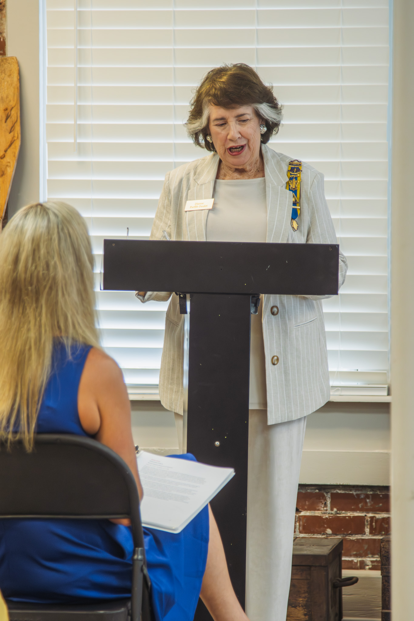 The Princess Amelia historical marker was unveiled Saturday at the Amelia Island Museum of History. Photo by Ashley Chandler/News-Leader