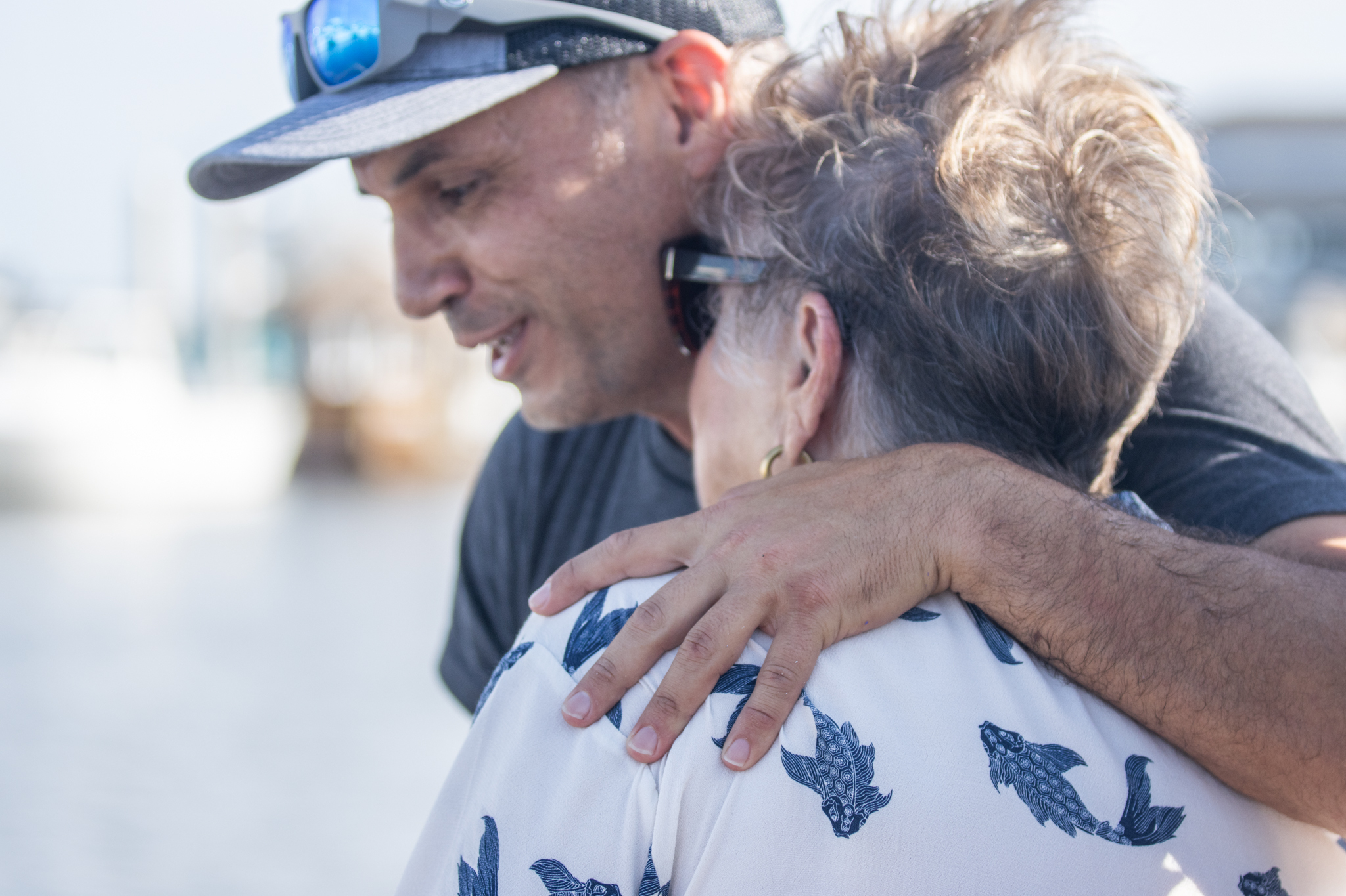 Timothy Homan and Jake Thiel departed from Fernandina Beach Marina for a 780-mile, eight-day jet ski voyage that will benefit the nonprofit Active Minds. Photo by Suzi Hamilton/For the News-Leader