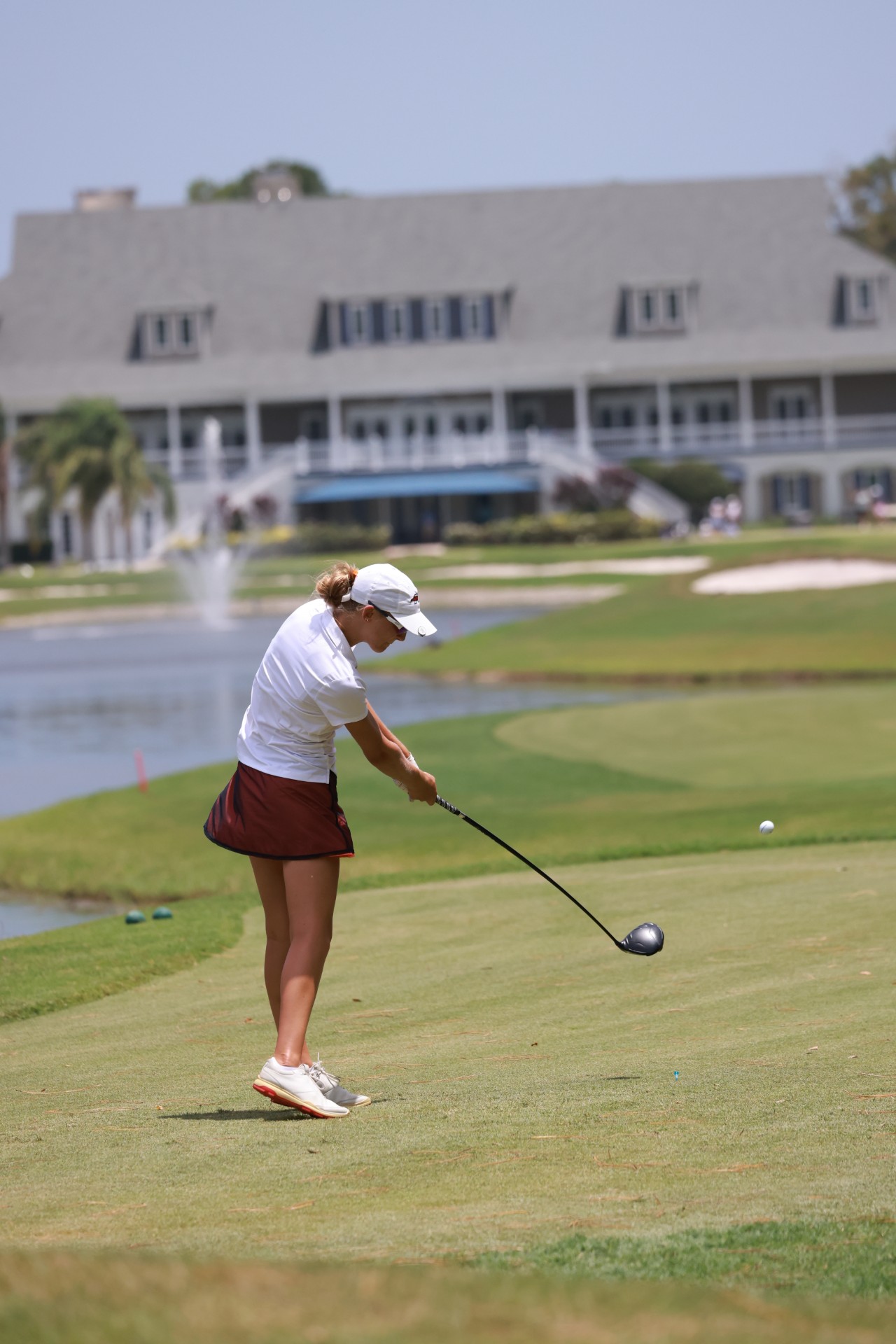 Sadaly ‘Sady’ Campbell took first place in the First Coast Women’s Amateur Tournament this summer.  Photo by Pam Bell