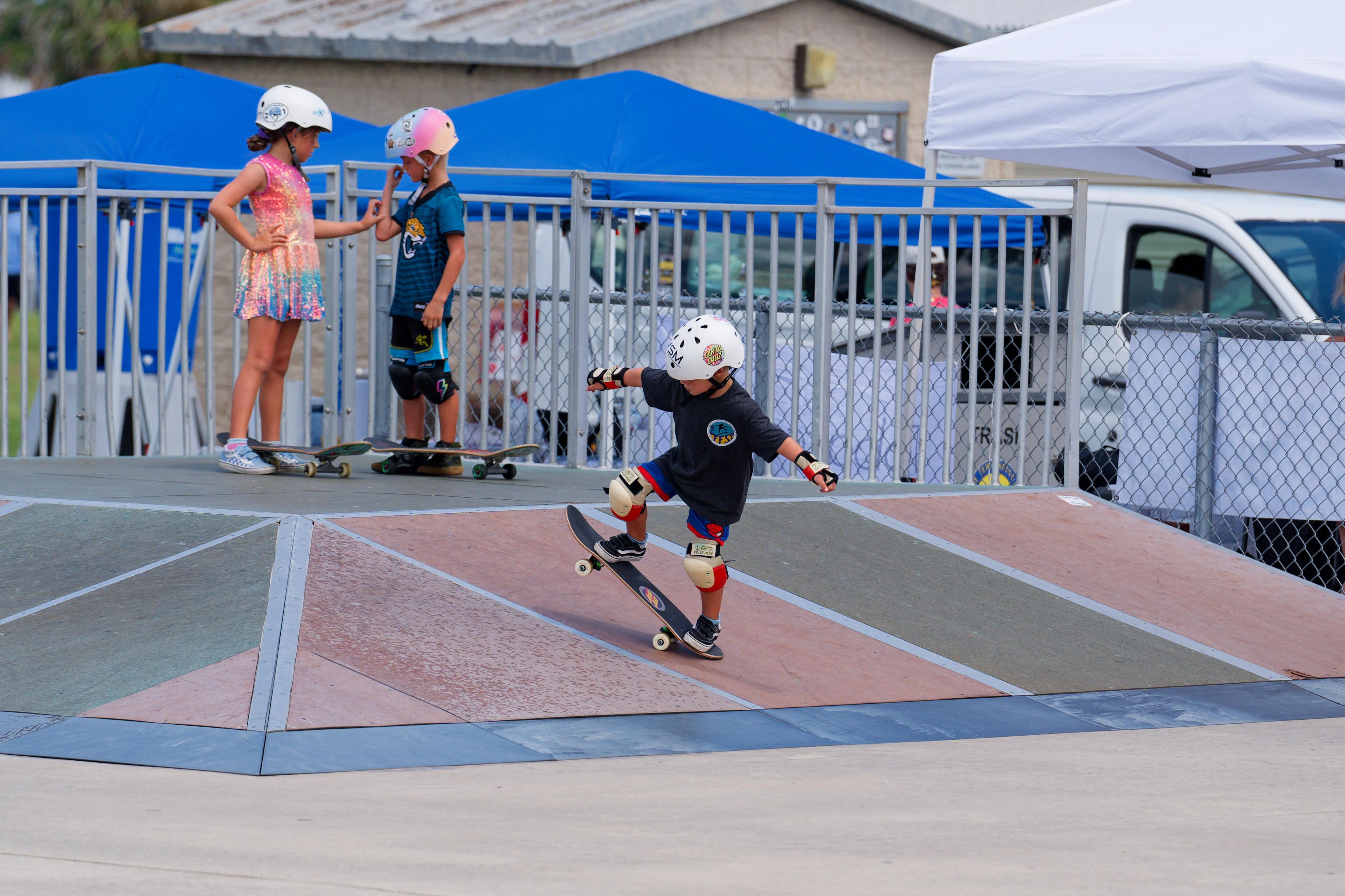 The Terry Kelly Skate Jam and TK 5K were held Saturday. Photos by Billy Skipper/ For the New-Leader
