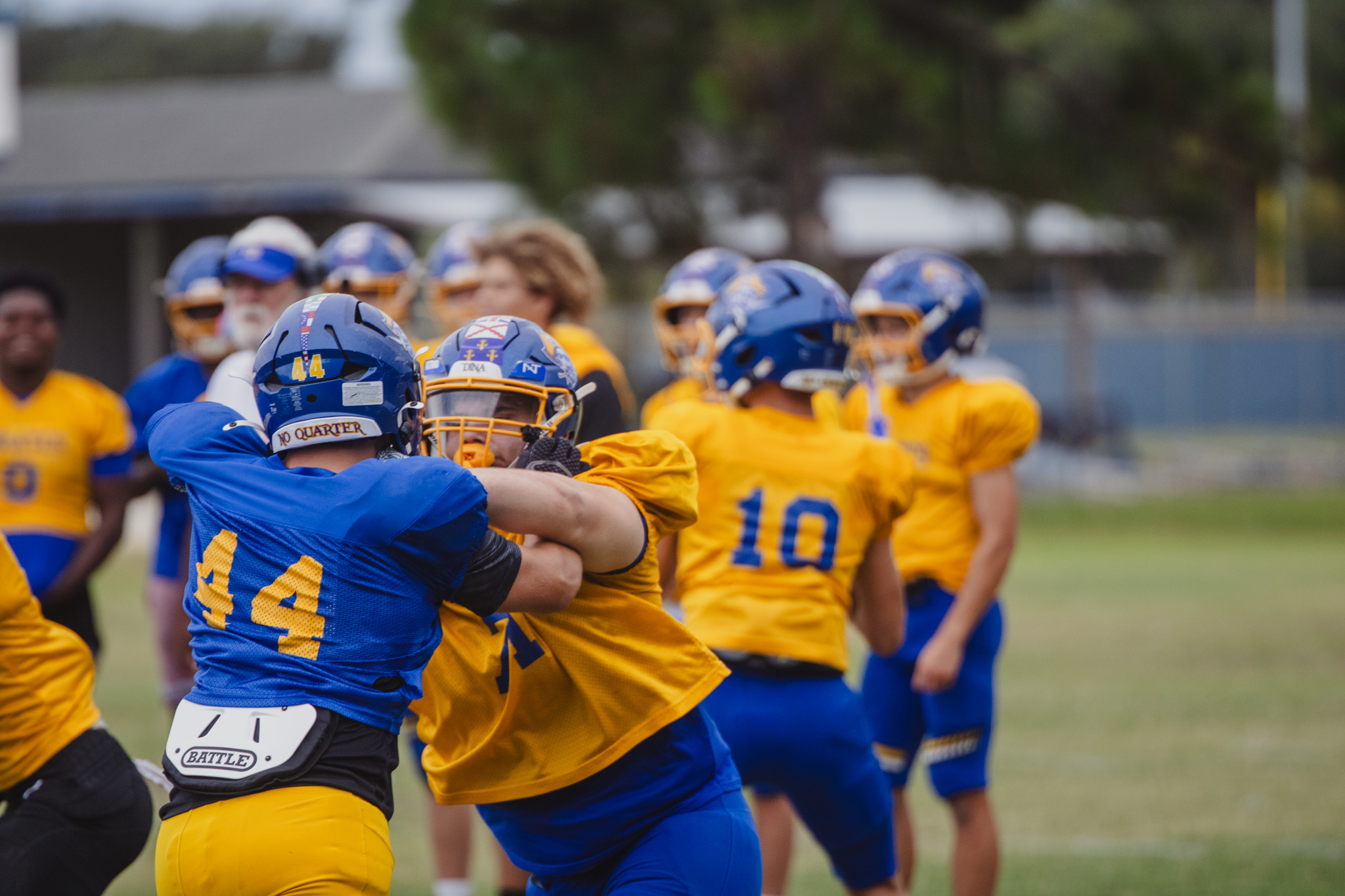 FBHS football in a preseason practice. Photo by Nick Blank/News-Leader
