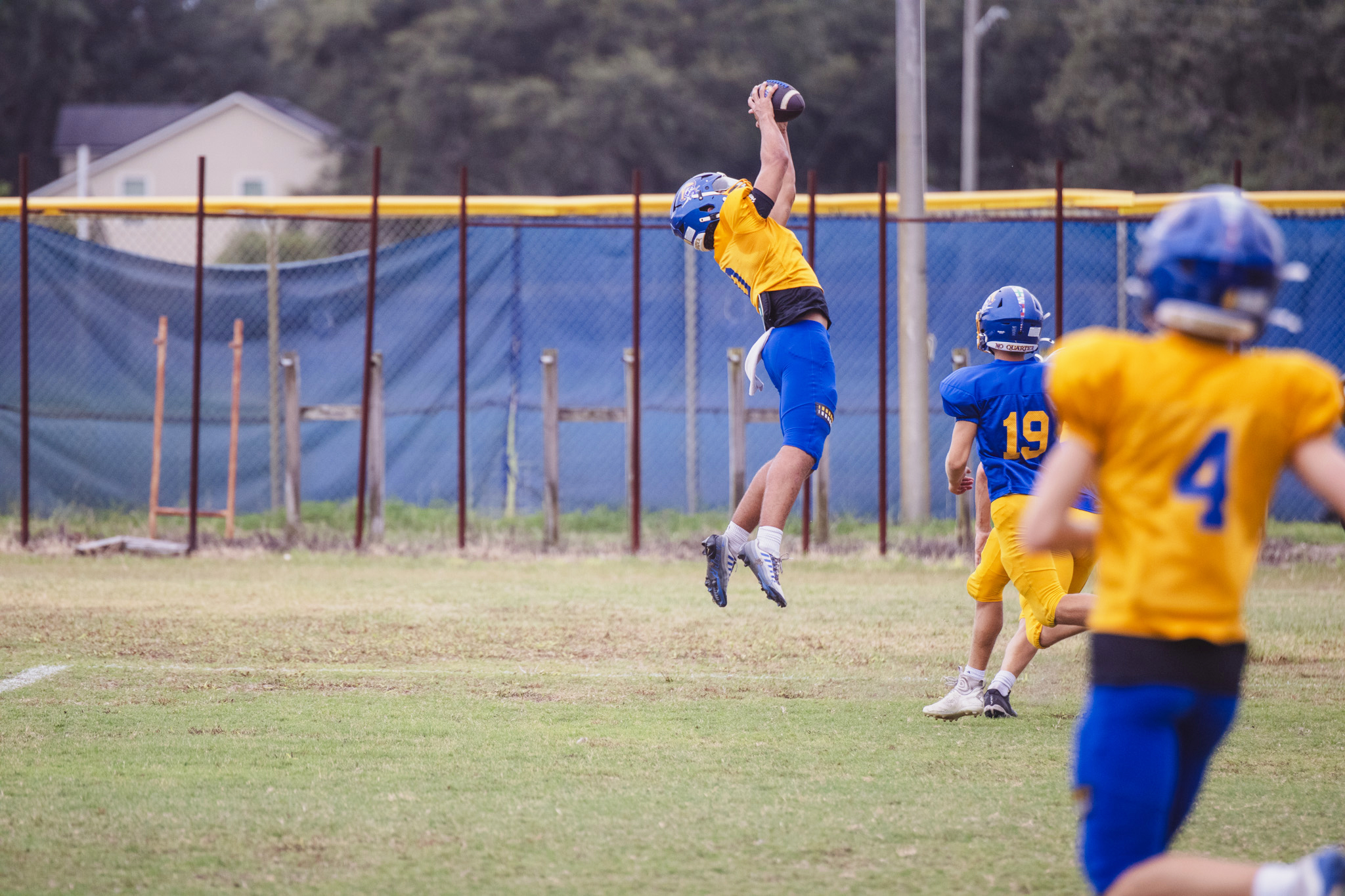 FBHS football in a preseason practice. Photo by Nick Blank/News-Leader