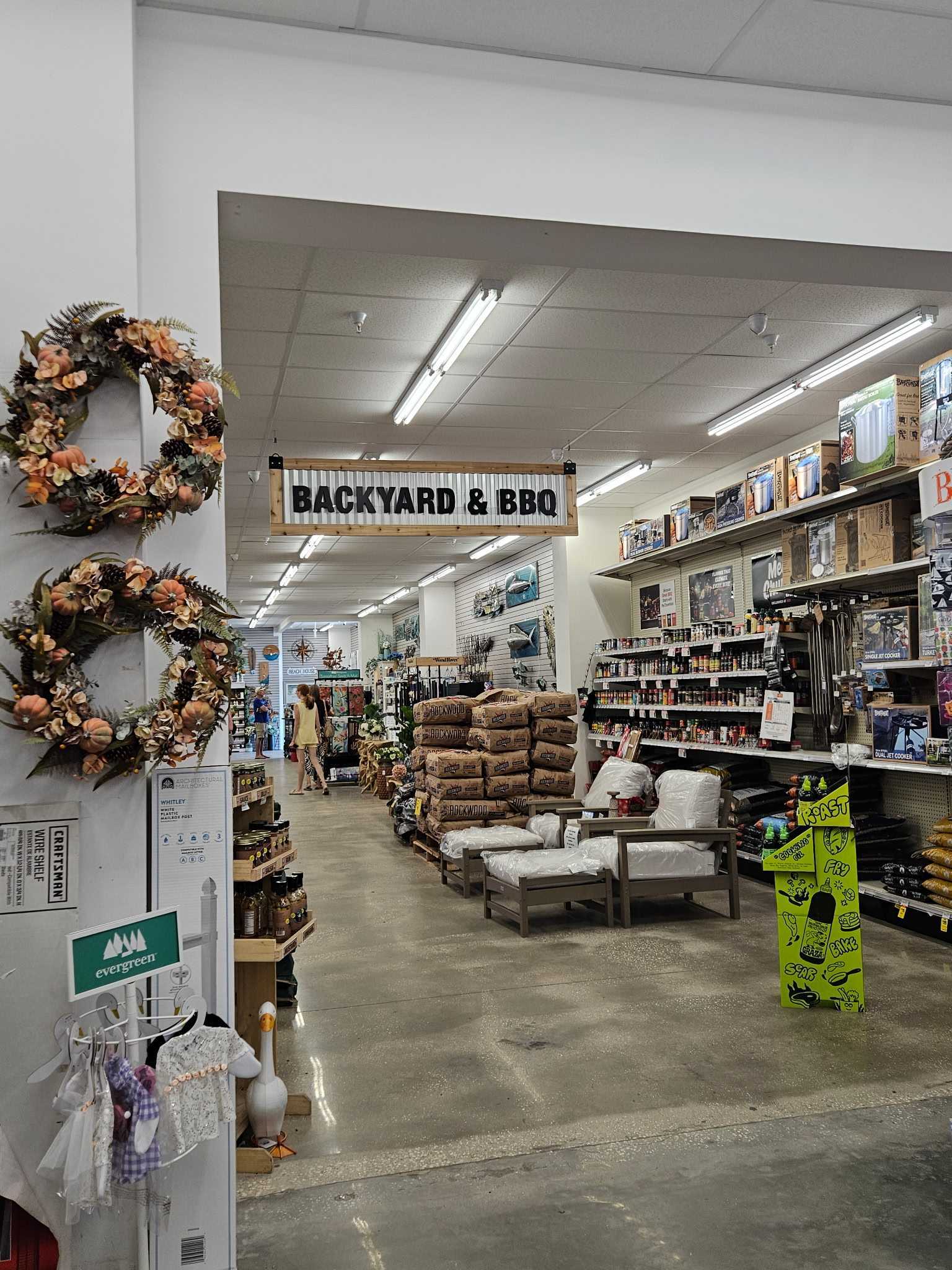 A scene inside the Turner Patio, the expanded portion of Turner ACE Hardware. Photo by Suzi Hamilton/For the News-Leader