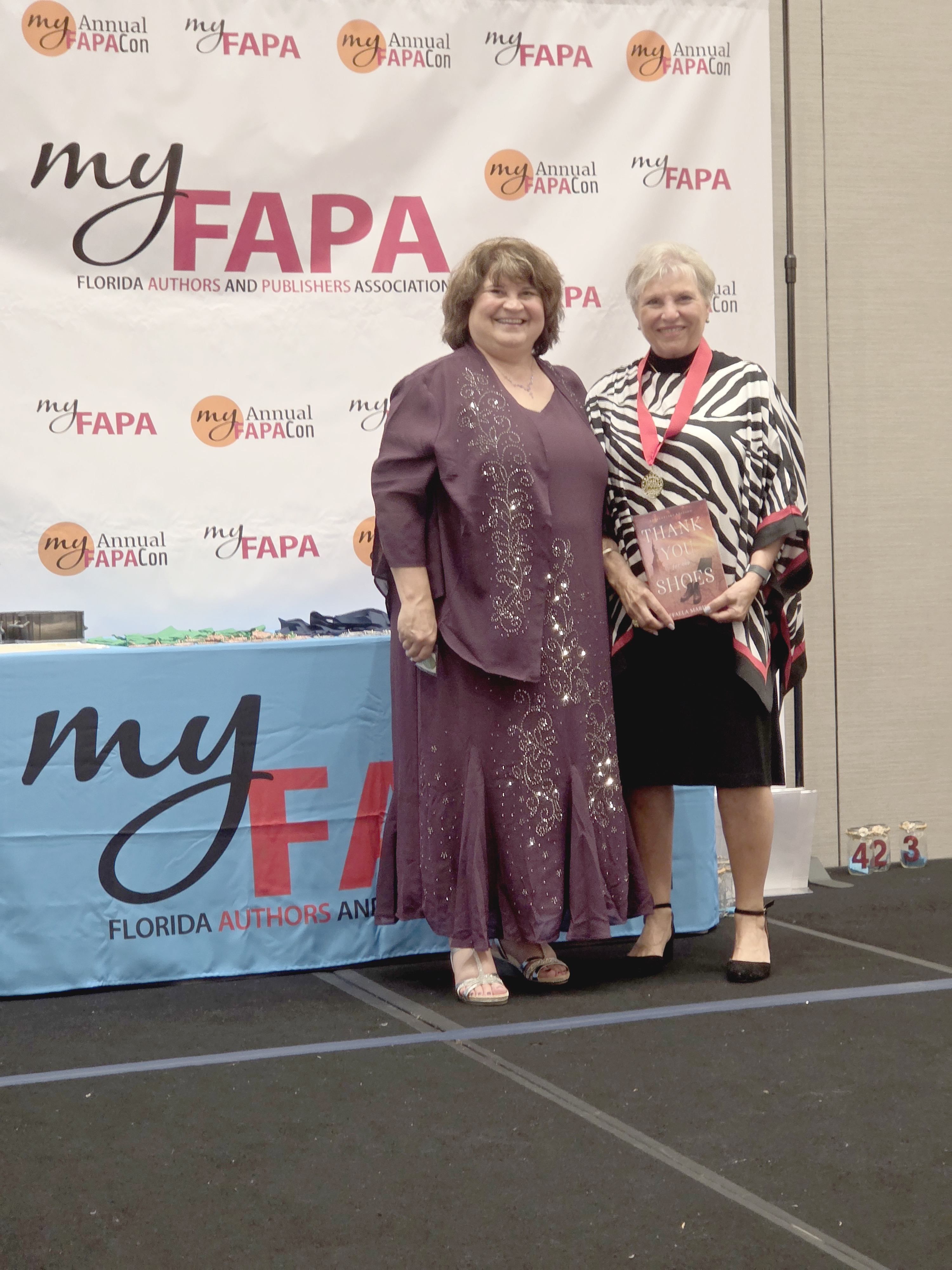 Raffaela Marie Rizzo Fenn received the Gold Medal in Biography from the Florida Authors and Publishers Association President's Book Awards. Submitted