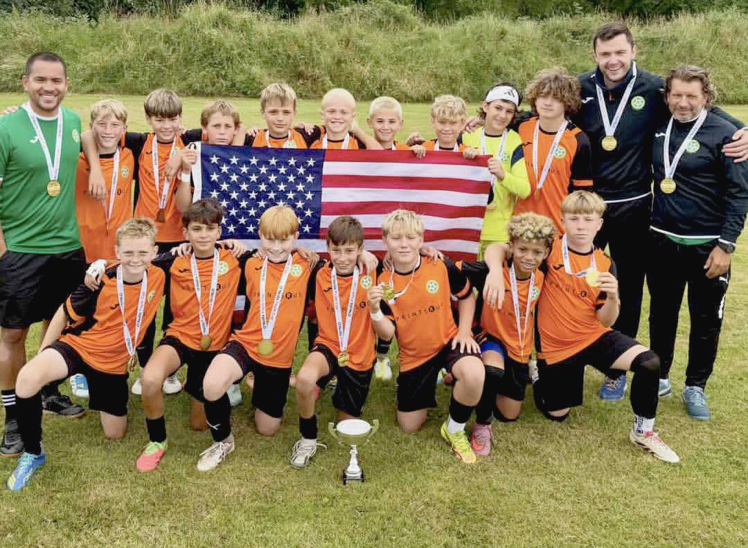 The Good Lad Soccer boys U13 took first place at the O’Neills Foyle Cup held in Ireland in July. Submitted