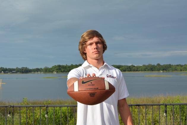 Brooks Rohe, 17, a star athlete at Fernandina Beach High School, will attend a highly-competitive orientation program run by the United States Coast Guard Academy this July.