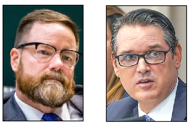 State Sen. Aaron Bean and former state Rep. Cord Byrd