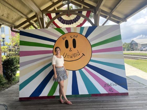 Photo submitted. #BeKindAmelia traveling mural courtesy of AmeliaIsland.com