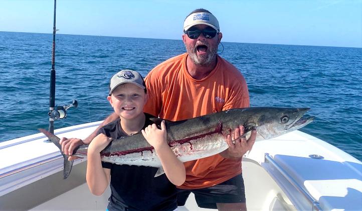 The annual Kingfish Tournament and Fishing Rodeo are slated for Aug. 6. Pictured are participants in last year’s event.