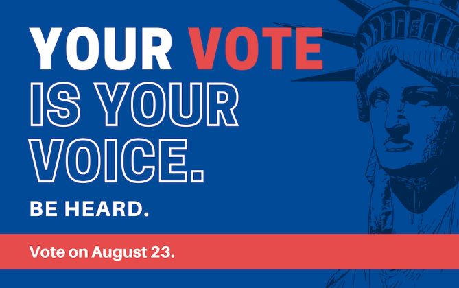 Early voting begins August 10