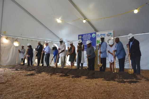 Members of the American Beach Water and Sewer District Advisory Board and American Beach Property Owners’ Association.
