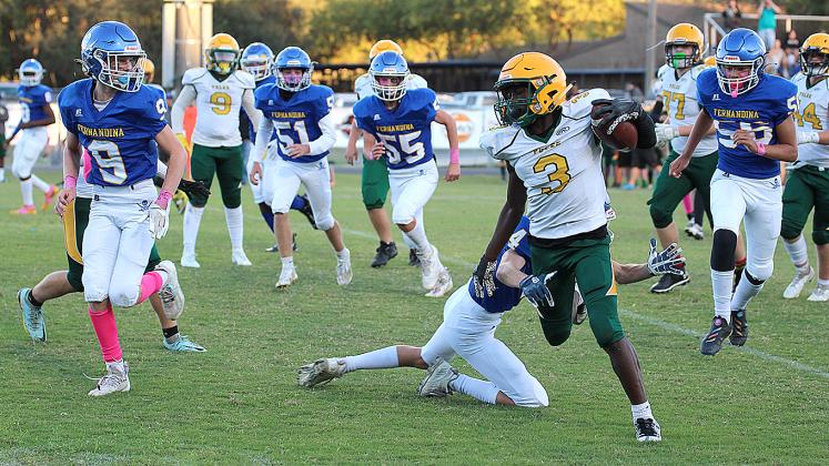 YMS Hornets beat host FBMS Pirates. Photos by Beth Jones