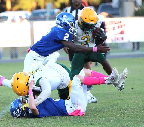YMS Hornets beat host FBMS Pirates. Photos by Beth Jones