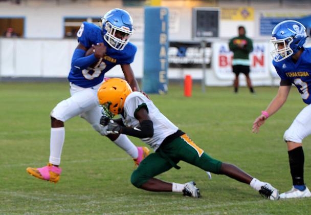 YMS Hornets beat host FBMS Pirates. Photos by Beth Jones