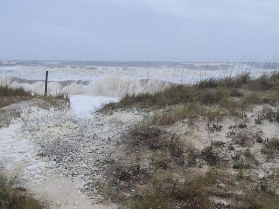 Hurricane Nicole  brought with it high tides, flooding, evacuations, local State of Emergencies and winds speeds over 50 mph.