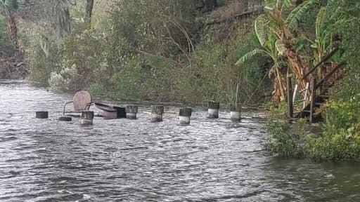 Hurricane Nicole  brought with it high tides, flooding, evacuations, local State of Emergencies and winds speeds over 50 mph.