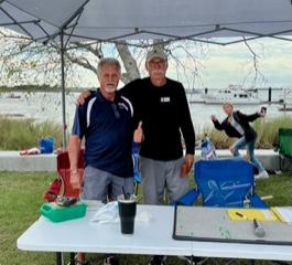 John Abbot and Robert Beasley - Managers of  the Ladies' Tournament. Photo by Lee Ann Shobe